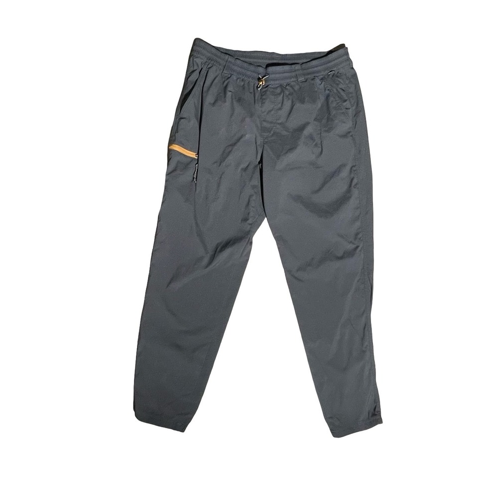 REI Co-op Mens Gray Technical Hiking Pants Elastic Waist Cargo Pocket Large